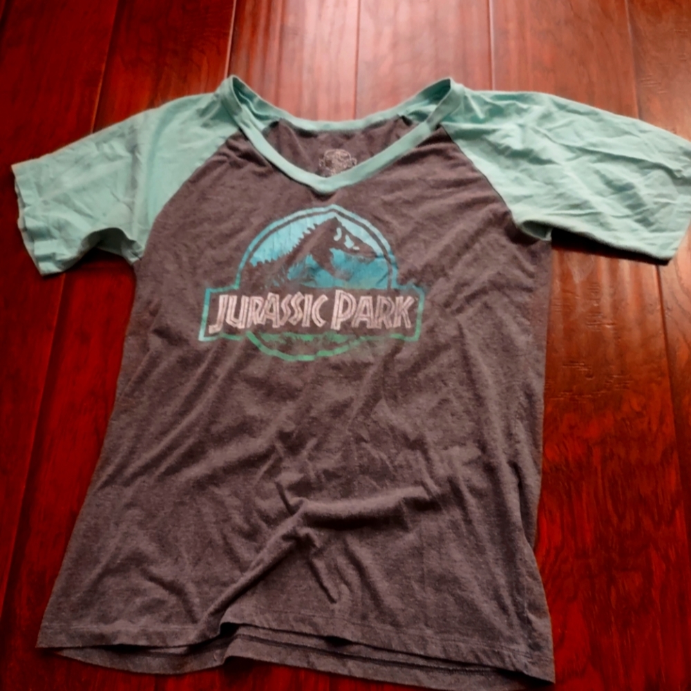 Jurassic Park Raglan Tee
